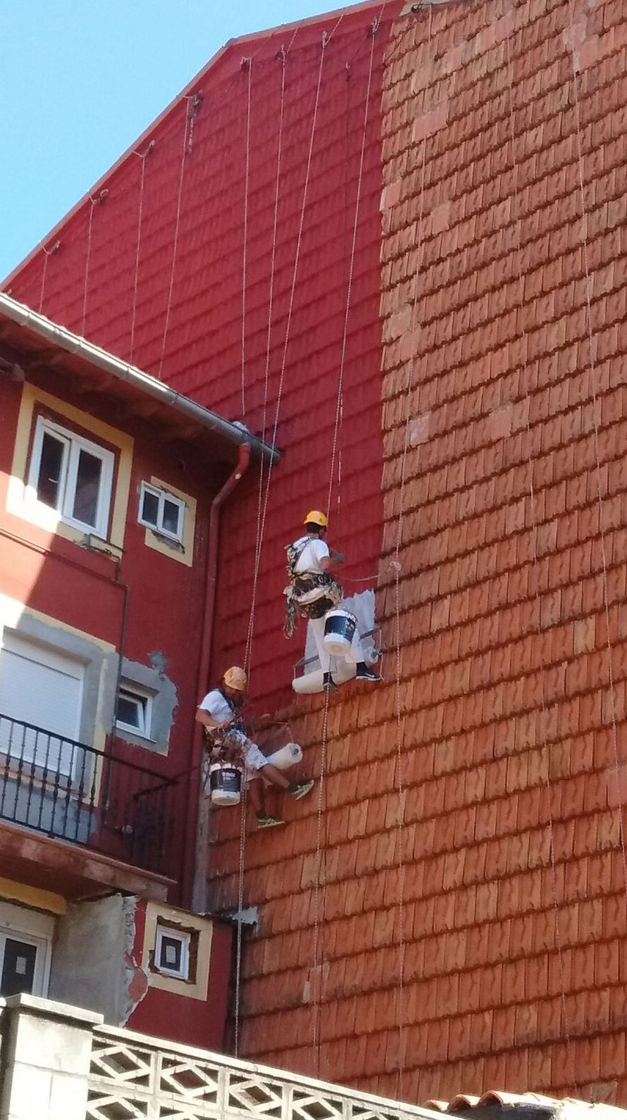 Descuelgue vertical.