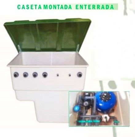 CASETA MONTADA ENTERRADA CASETA MONTADA ENTERRADA
