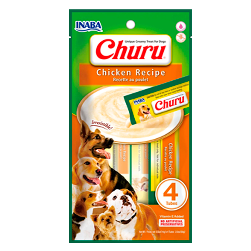 Presentamos nuestra gama churu Snacks para perros }}