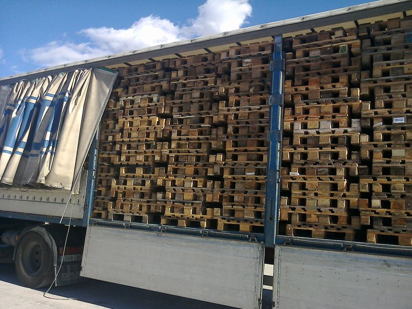 Empresa de palets de madera reciclados en Valencia