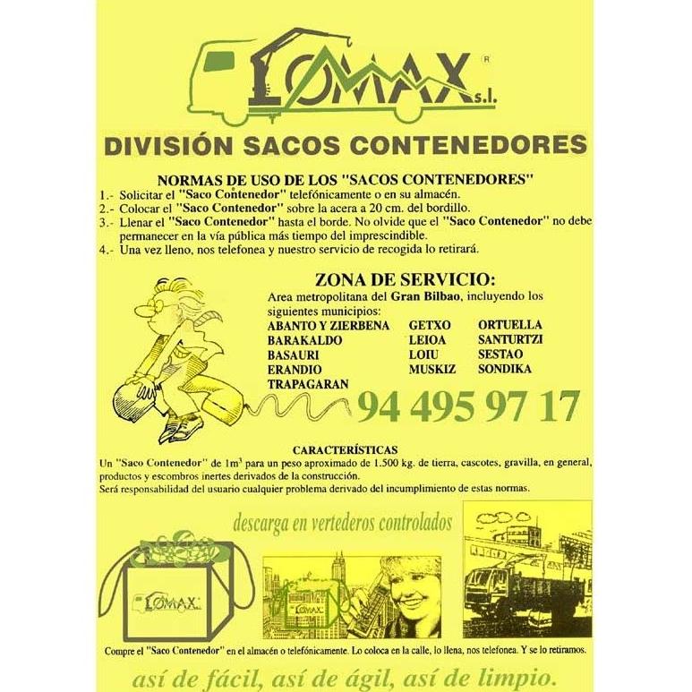 Sacos contenedores: Servicios de Transportes y Grúas Lomax Sacos contenedores: Servicios de Transportes y Grúas Lomax