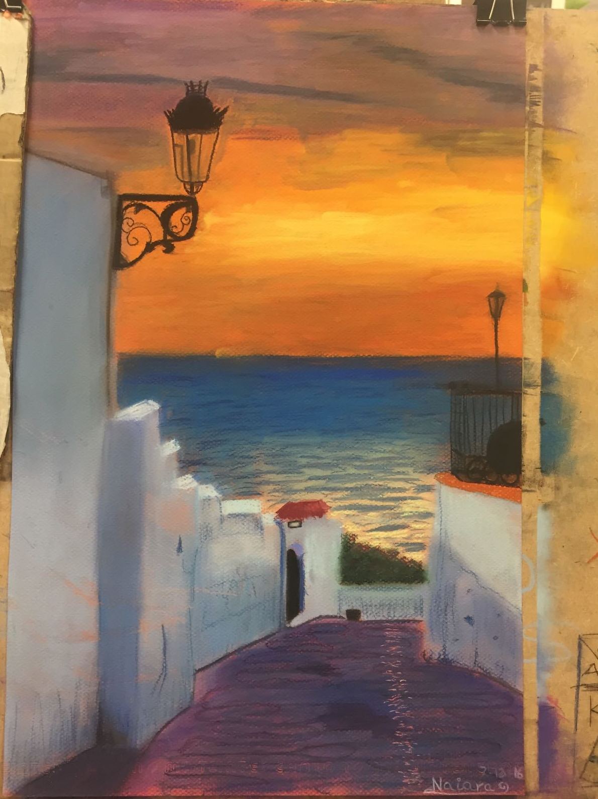 obra realizada por alumna de 11 años obra realizada por alumna de 11 años