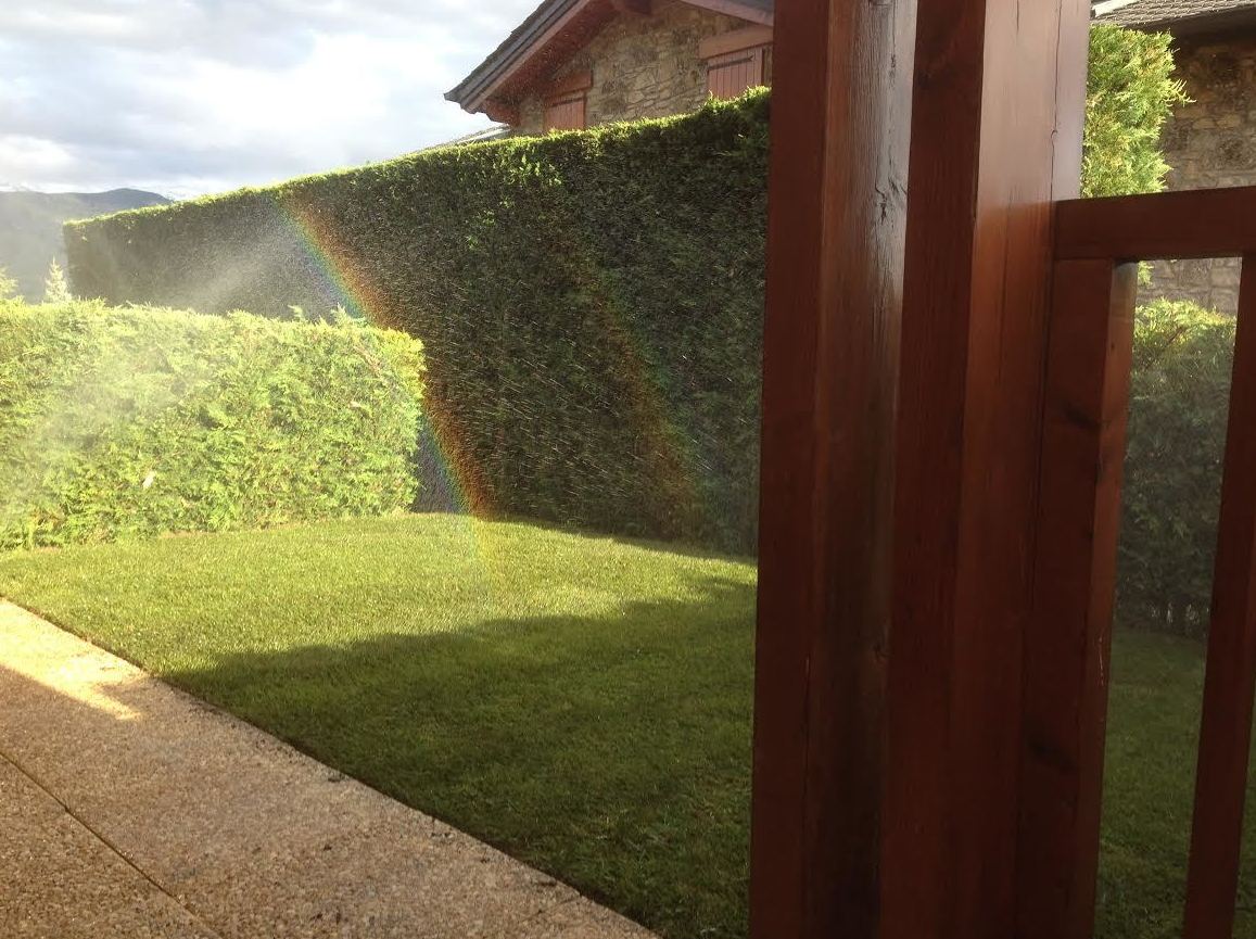 Instalación de riegos automáticos para jardines en La Cerdanya