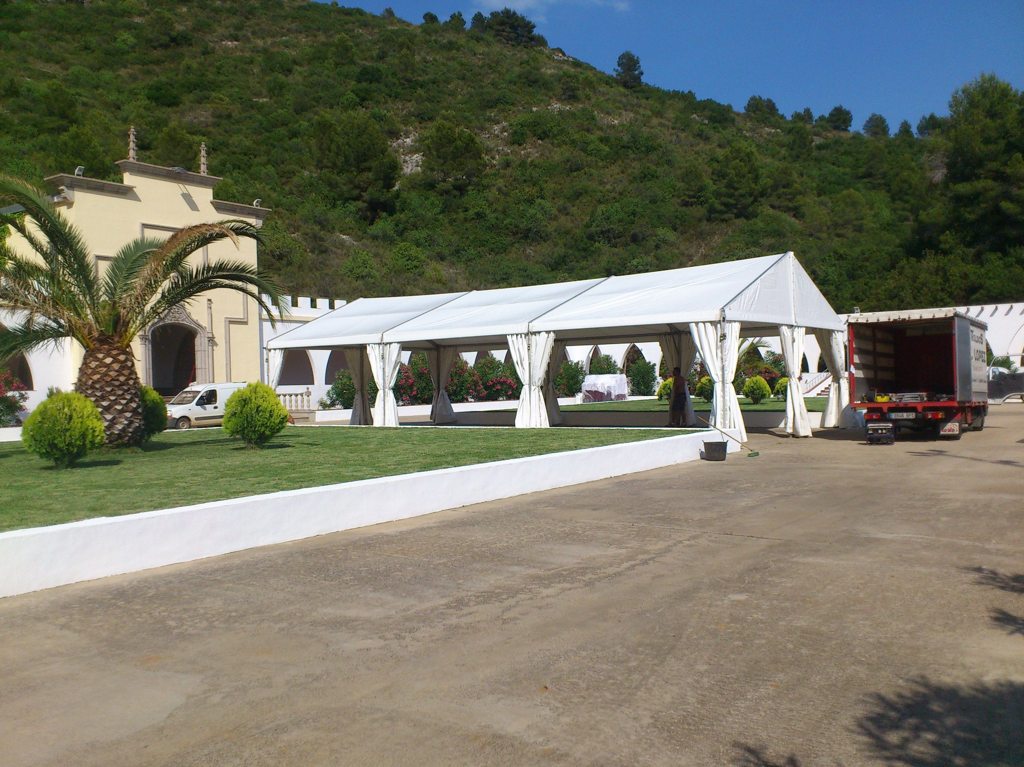 ALQUILER CARPAS PARA EVENTOS: Catálogo de Toldos A. López ALQUILER CARPAS PARA EVENTOS: Catálogo de Toldos A. López