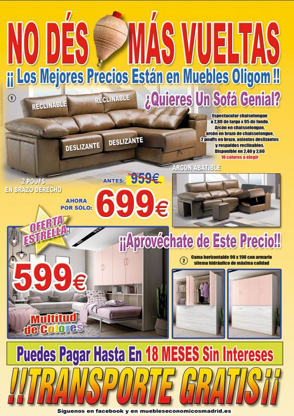 Visita nuestros catálogos: Catálogo de Muebles Oligom Visita nuestros catálogos: Catálogo de Muebles Oligom