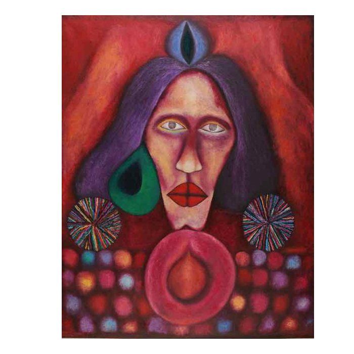 Balancing Face. 144 X 106 cm Balancing Face. 144 X 106 cm