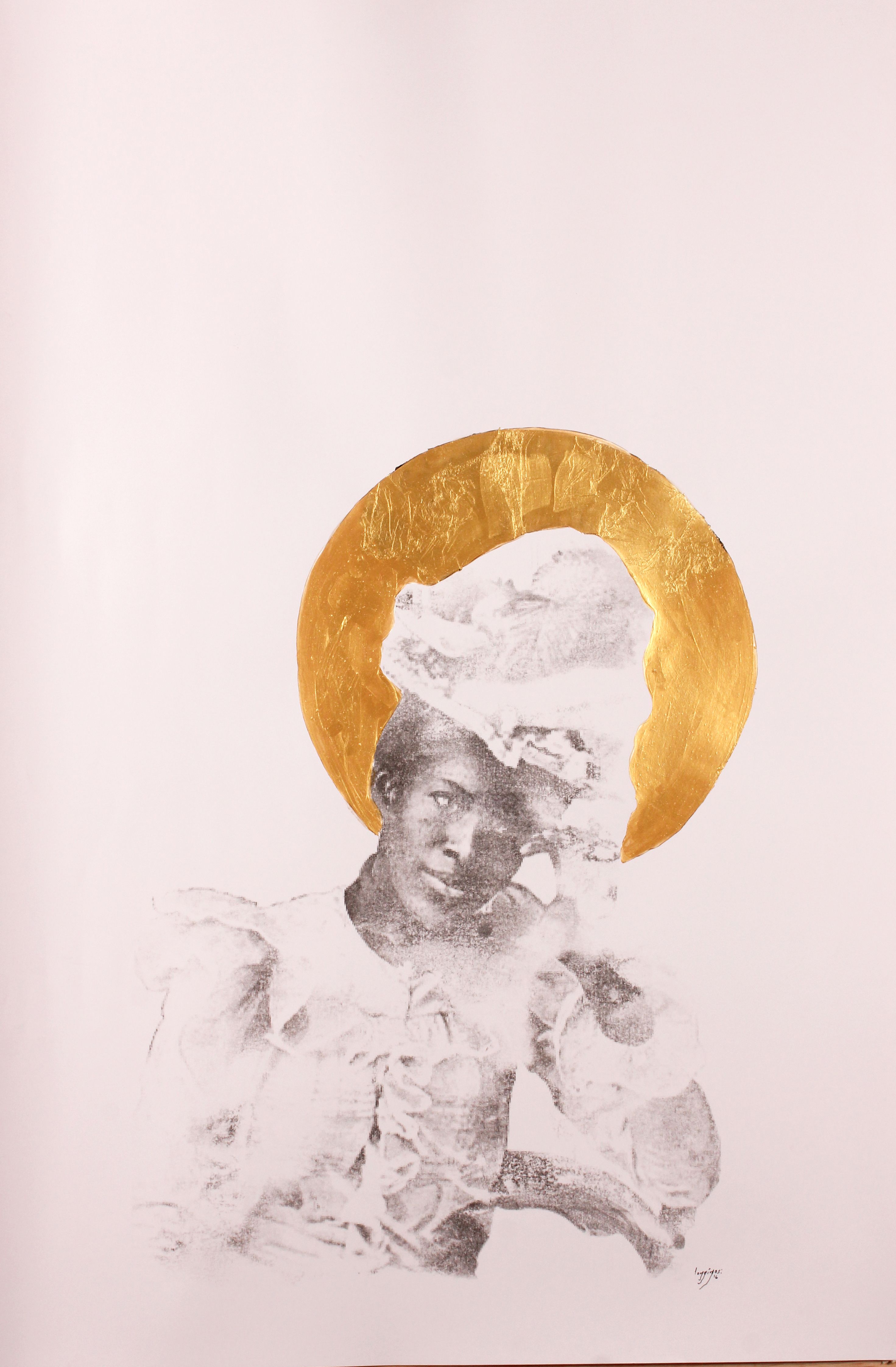 The Afternoon of Contemplation. Mixed Media on paper. 97 X 64 cm The Afternoon of Contemplation. Mixed Media on paper. 97 X 64 cm