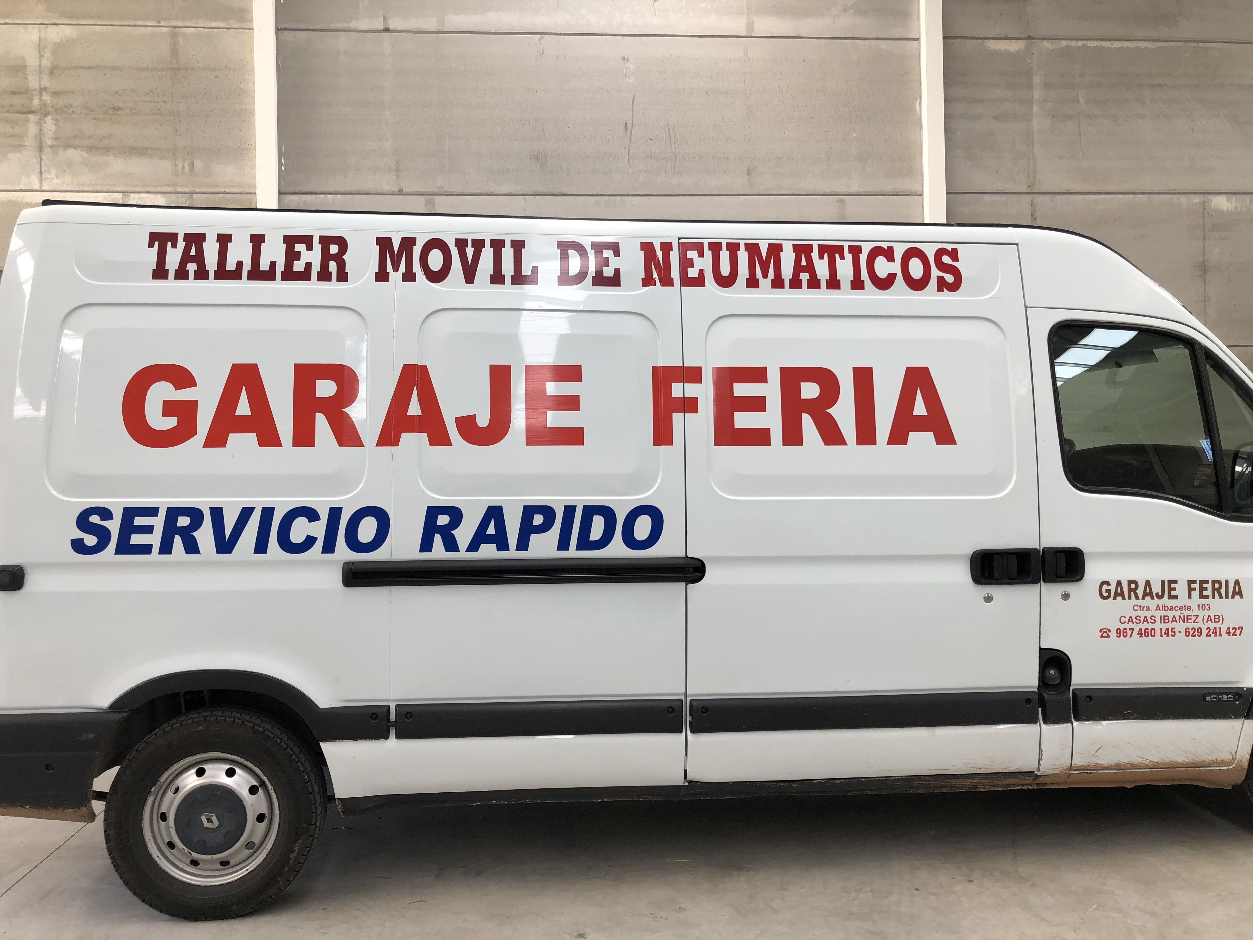 Taller móvil de neumáticos: Servicios de Garaje Feria Taller móvil de neumáticos: Servicios de Garaje Feria