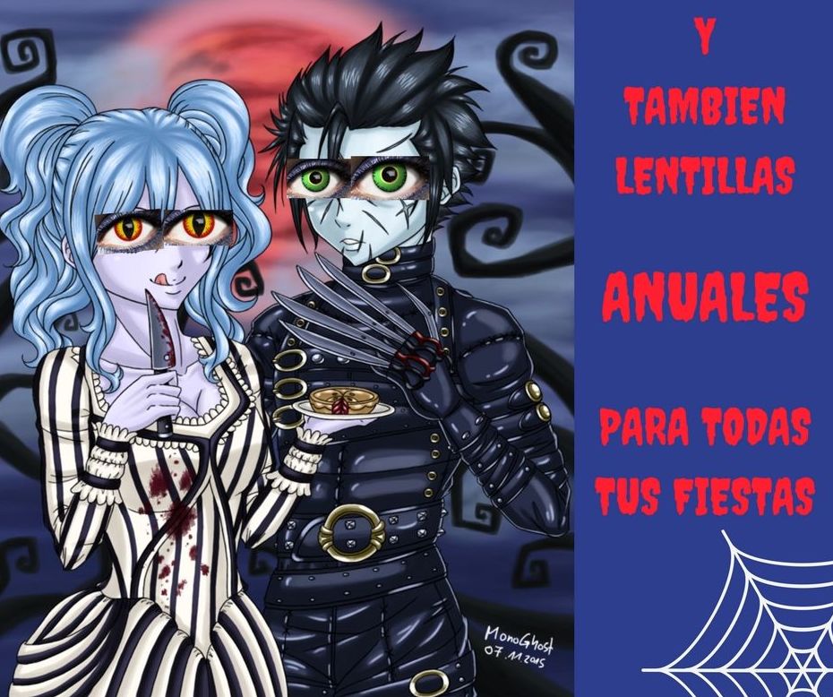 LENTILLAS DE FANTASIA: Servicios de ÓPTICA PRISMALEN Nº reg. sanitario: E-36-000 230 LENTILLAS DE FANTASIA: Servicios de ÓPTICA PRISMALEN Nº reg. sanitario: E-36-000 230