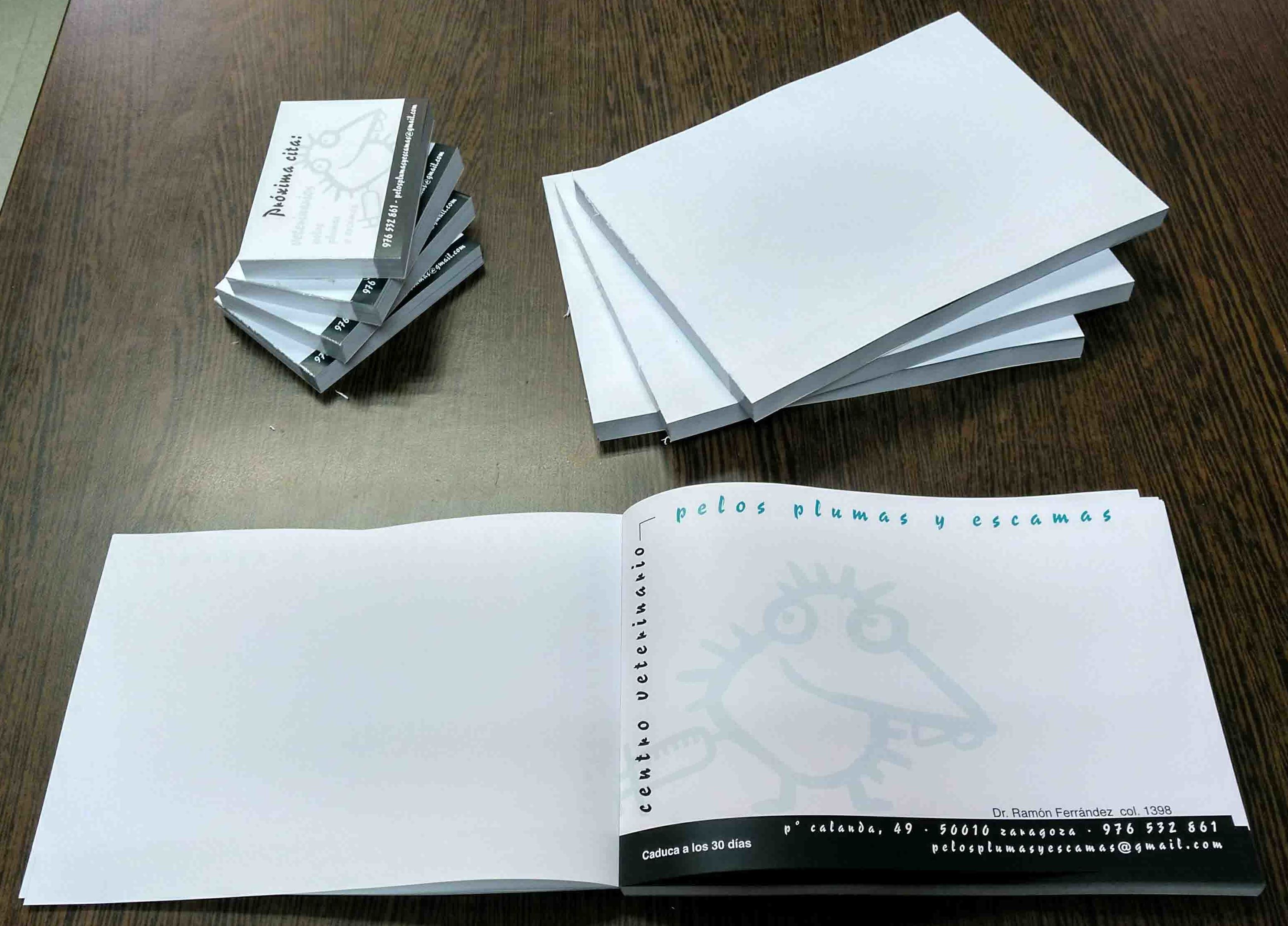 Libretas encoladas: Servicios de Cemeyka Digital Libretas encoladas: Servicios de Cemeyka Digital