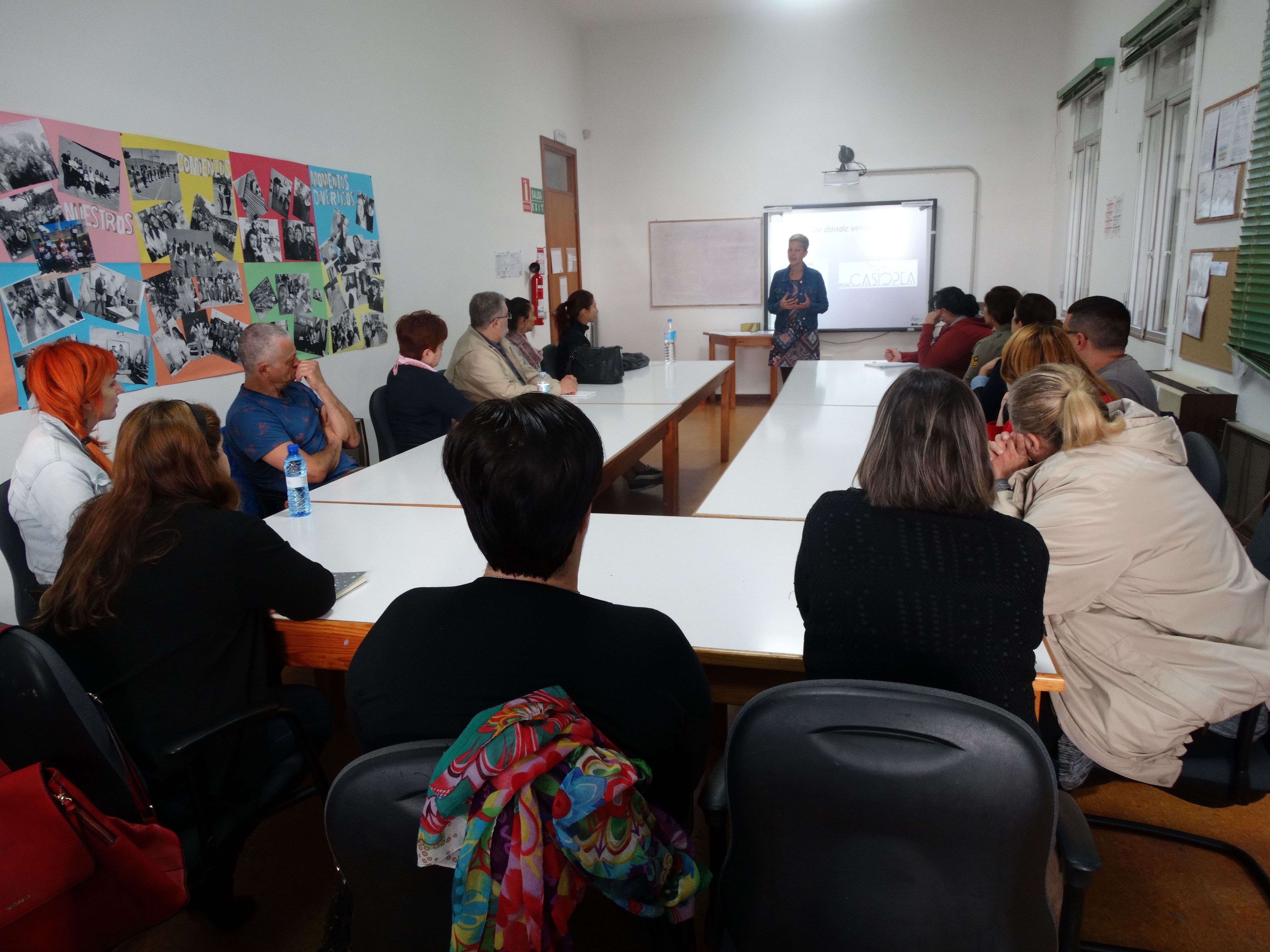 Presentación y primer día de Casiopea : Proyectos y Servicios de Asociación Domitila Presentación y primer día de Casiopea : Proyectos y Servicios de Asociación Domitila