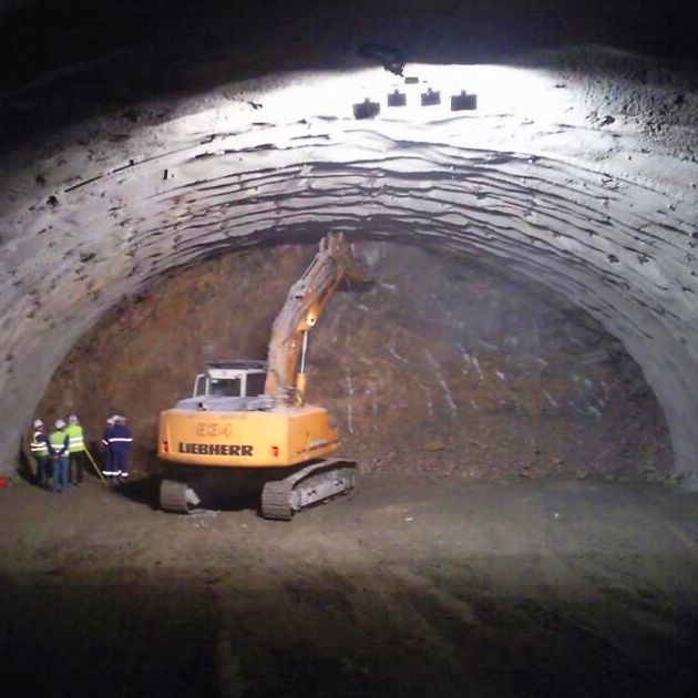 Trabajos en túneles 