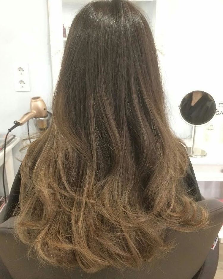 Mechas Balayage Color Degradado Servicios De Salón