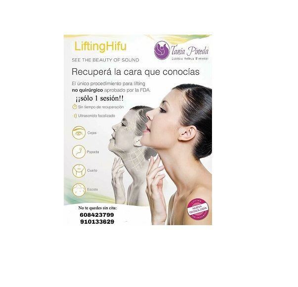 Lifting Hifu: Tratamientos de Estética Tania Pineda Lifting Hifu: Tratamientos de Estética Tania Pineda