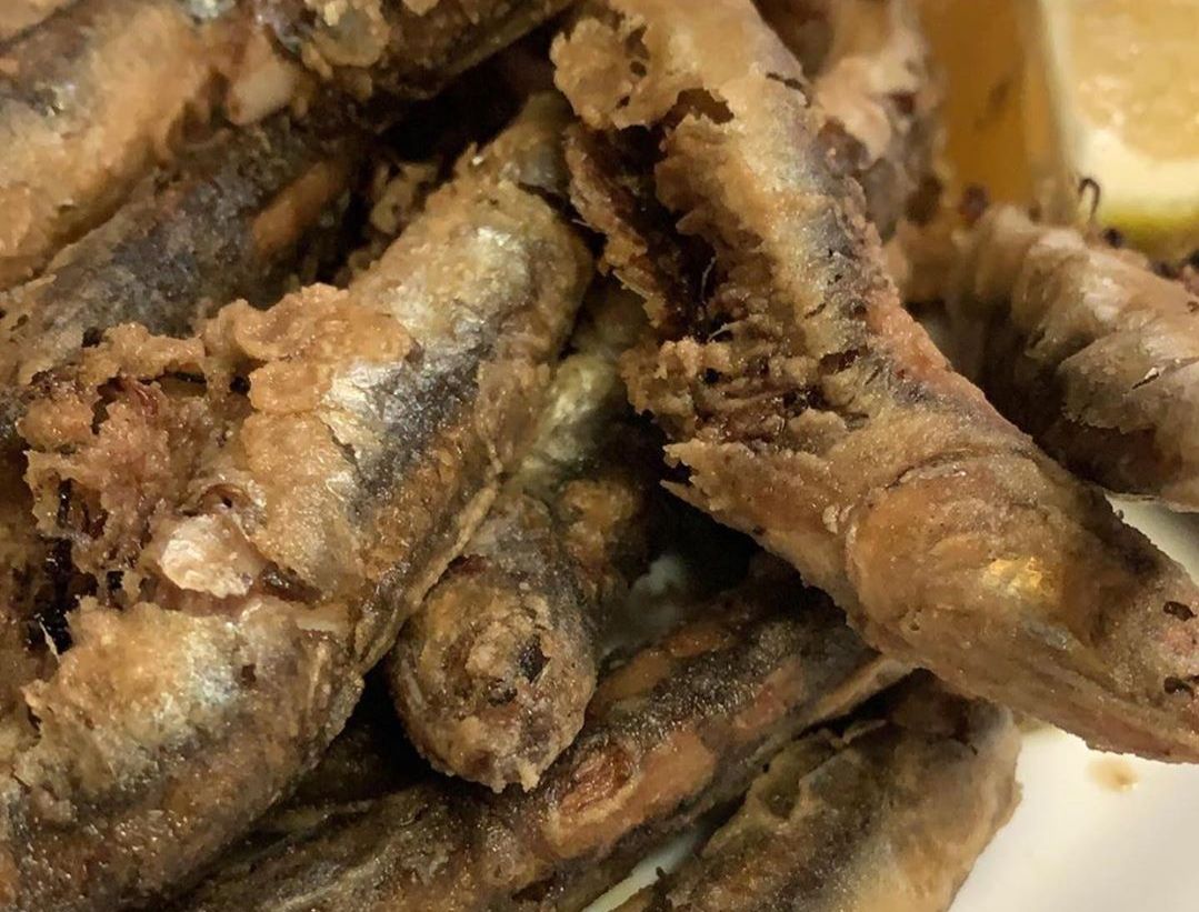 Boquerones fritos Boquerones fritos