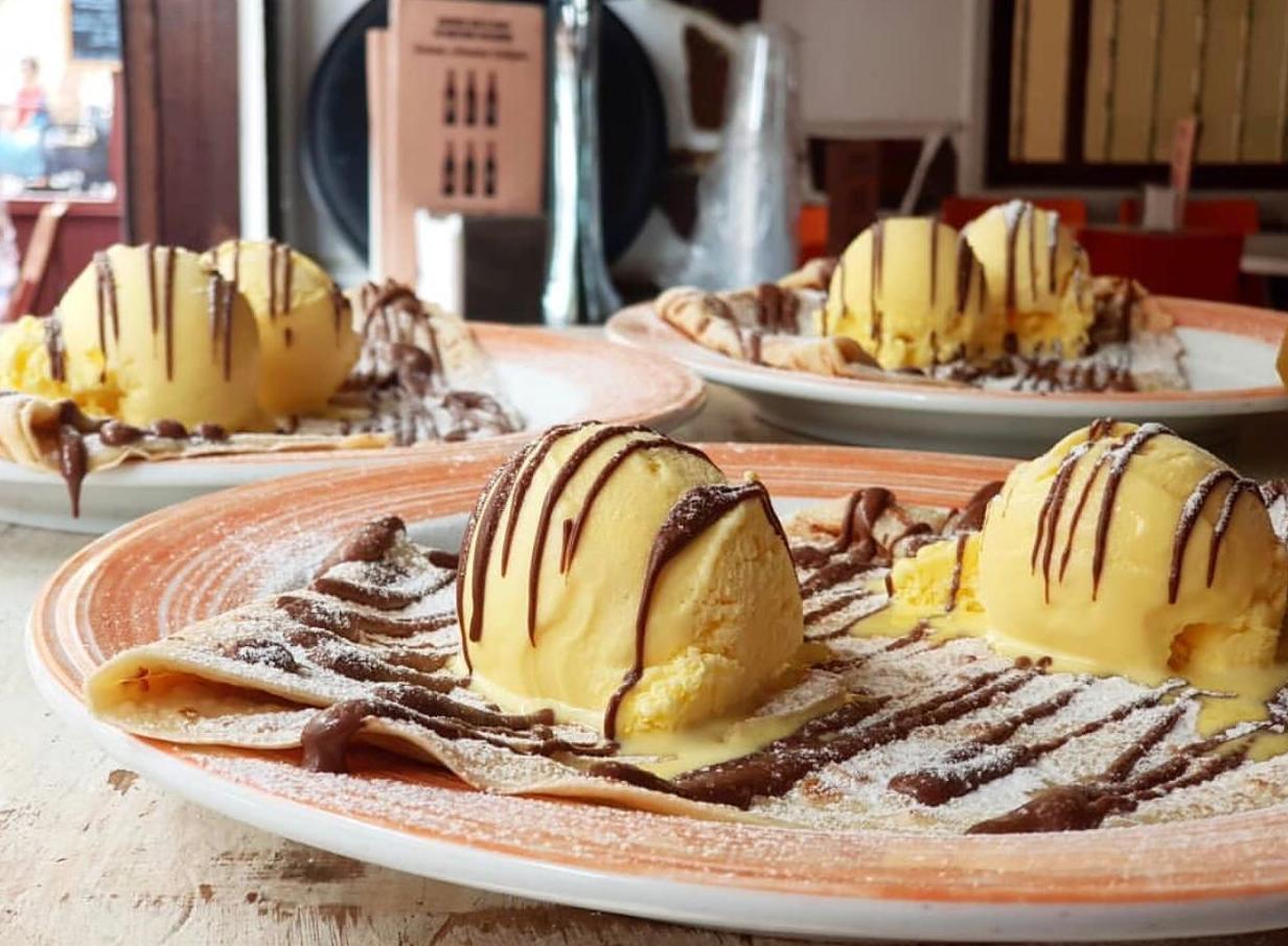 Crepes dulces: Carta de Crepería La Bohême Crepes dulces: Carta de Crepería La Bohême