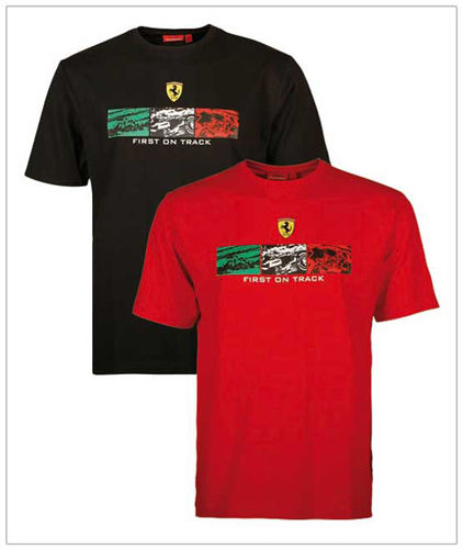 Merchandising- camisetas de Ferrari