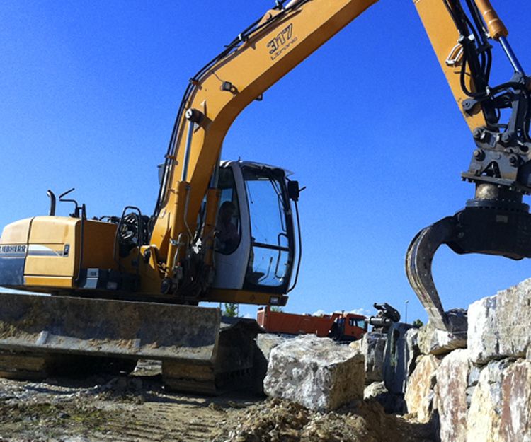 Maquinaria para excavaciones en Jaén