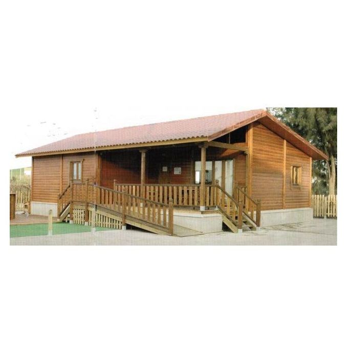 Polanco (108 m2): Casas de madera de 5SCC Casas de Madera Polanco (108 m2): Casas de madera de 5SCC Casas de Madera