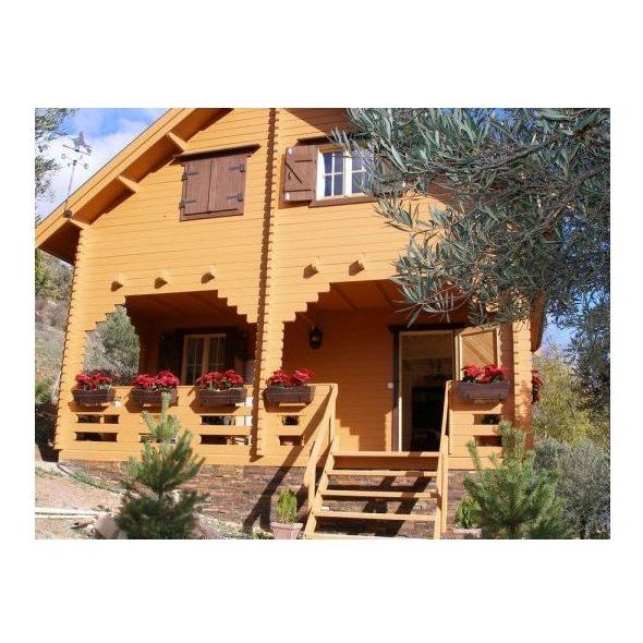 Alicia (102 m2): Casas de madera de 5SCC Casas de Madera Alicia (102 m2): Casas de madera de 5SCC Casas de Madera