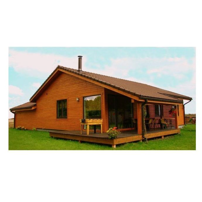 Alba (122 m2): Casas de madera de 5SCC Casas de Madera Alba (122 m2): Casas de madera de 5SCC Casas de Madera
