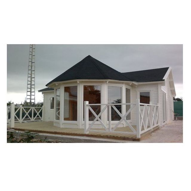 Daniela (115 m2): Casas de madera de 5SCC Casas de Madera Daniela (115 m2): Casas de madera de 5SCC Casas de Madera