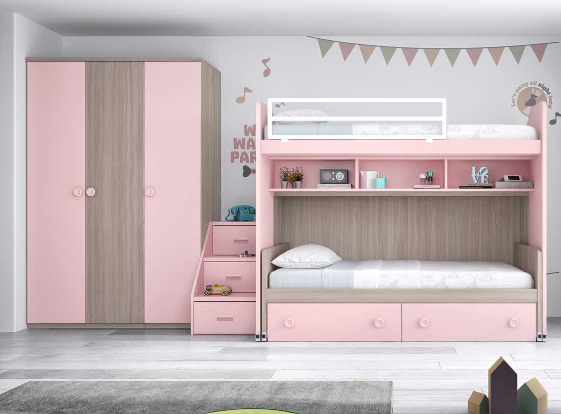 Literas: Productos de Muebles Díaz Literas: Productos de Muebles Díaz