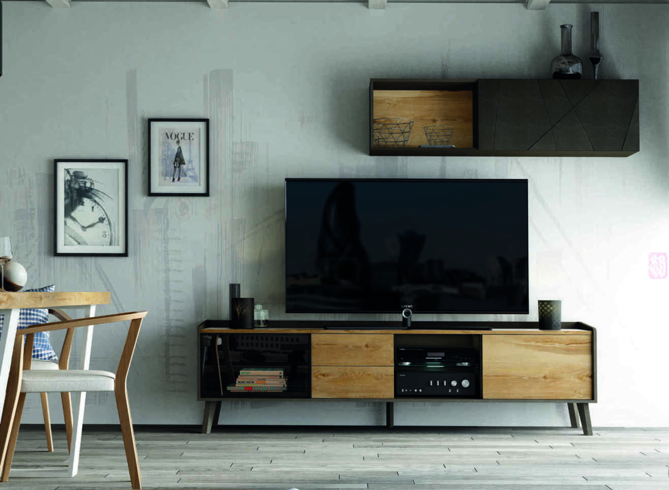 Mesa de Tv: Productos de Muebles Díaz Mesa de Tv: Productos de Muebles Díaz