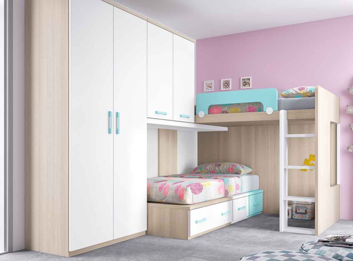 Literas: Productos de Muebles Díaz Literas: Productos de Muebles Díaz