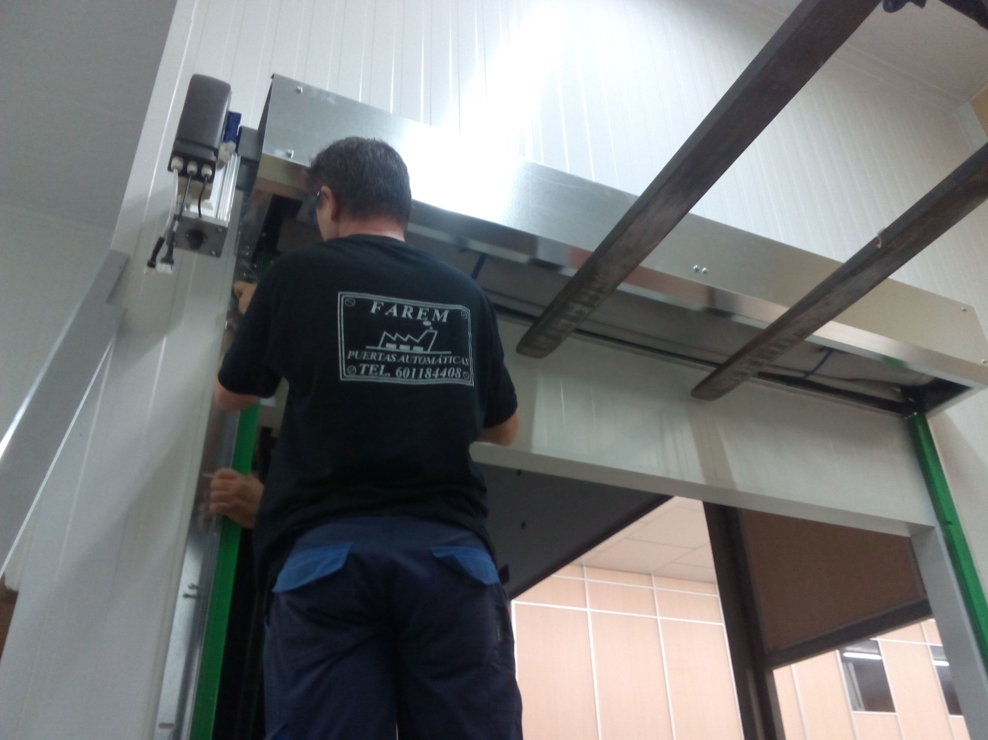 Puerta rápida de lona pvc enrollable autorreparable Farem Smart Puerta rápida de lona pvc enrollable autorreparable Farem Smart