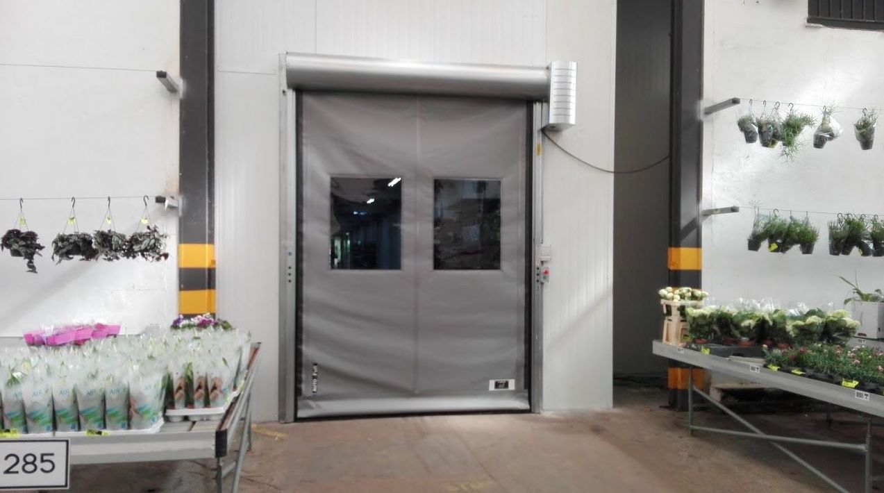 Puerta rápida de lona enrollable y autorreparable Farem auto full Puerta rápida de lona enrollable y autorreparable Farem auto full
