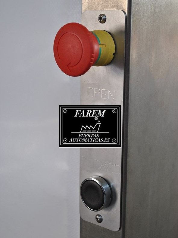 Pulsadores Puerta Rápida Salas Blancas Farem Giess Auto Pharma Pulsadores Puerta Rápida Salas Blancas Farem Giess Auto Pharma
