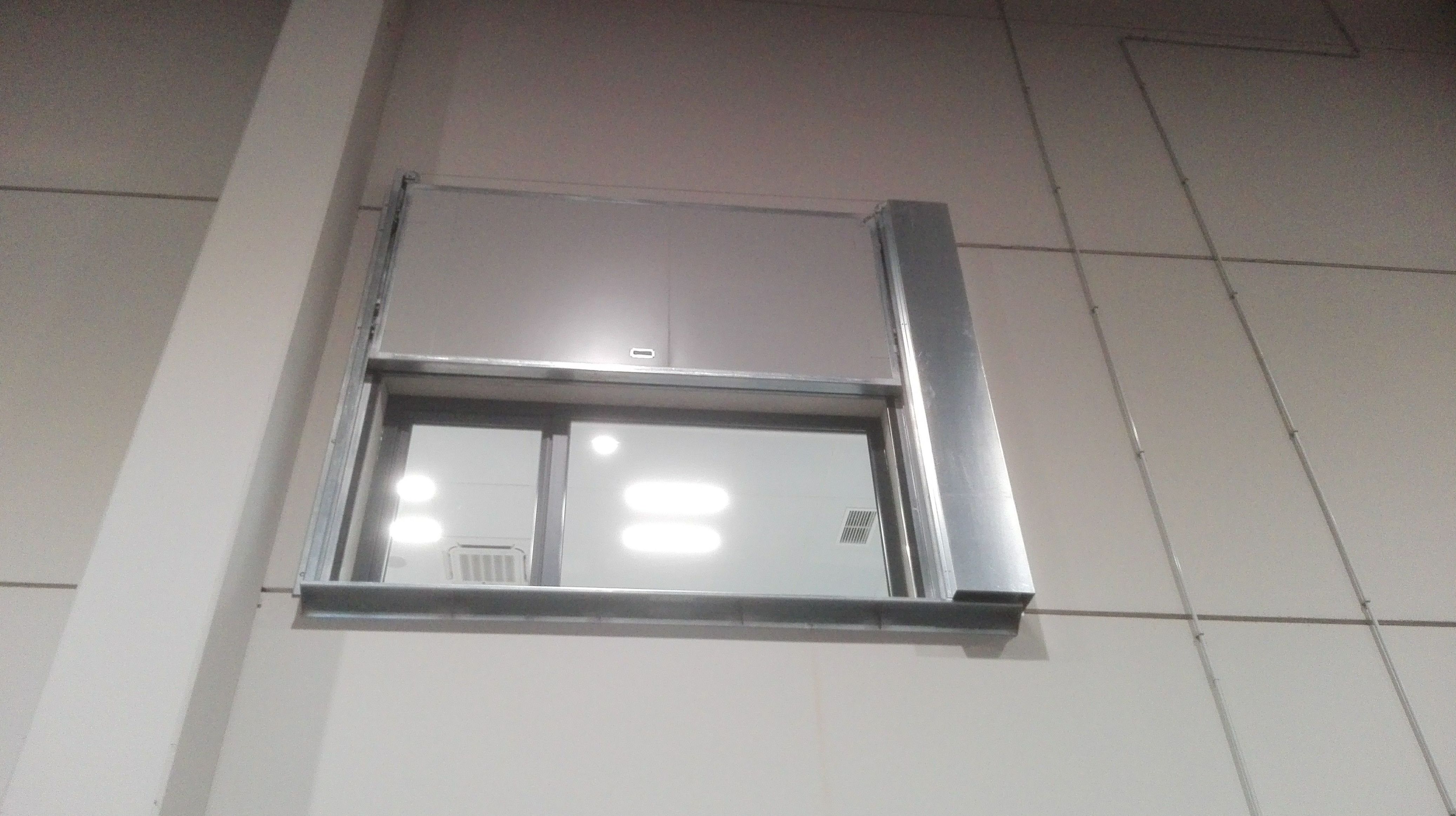 Puerta Corredera guillotina tipo ventana cortafuegos EI2-60 Santander Puerta Corredera guillotina tipo ventana cortafuegos EI2-60 Santander