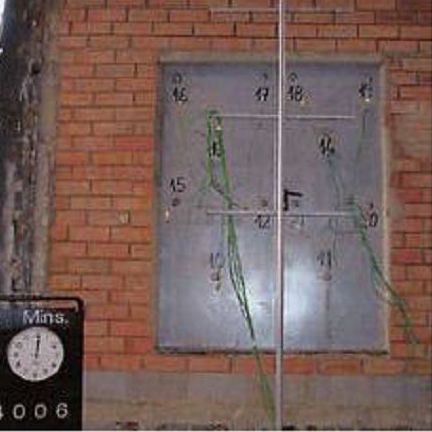 Puerta batiente cortafuegos ensayos para certificación 