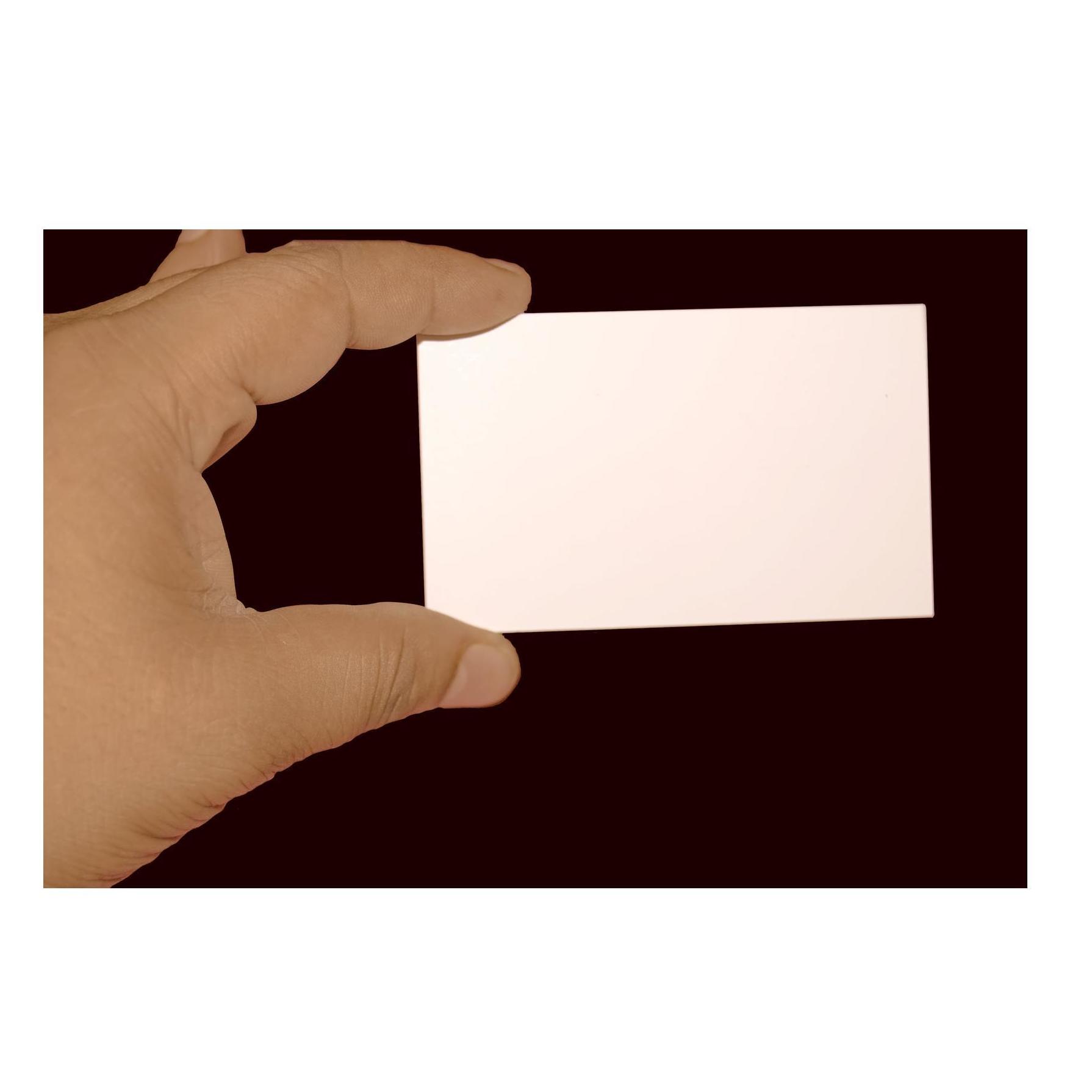 Tarjetas plásticas de PVC. Blancas, para termoimpresión.: Productos de Solutar - Soluciones de tarjetas Tarjetas plásticas de PVC. Blancas, para termoimpresión.: Productos de Solutar - Soluciones de tarjetas