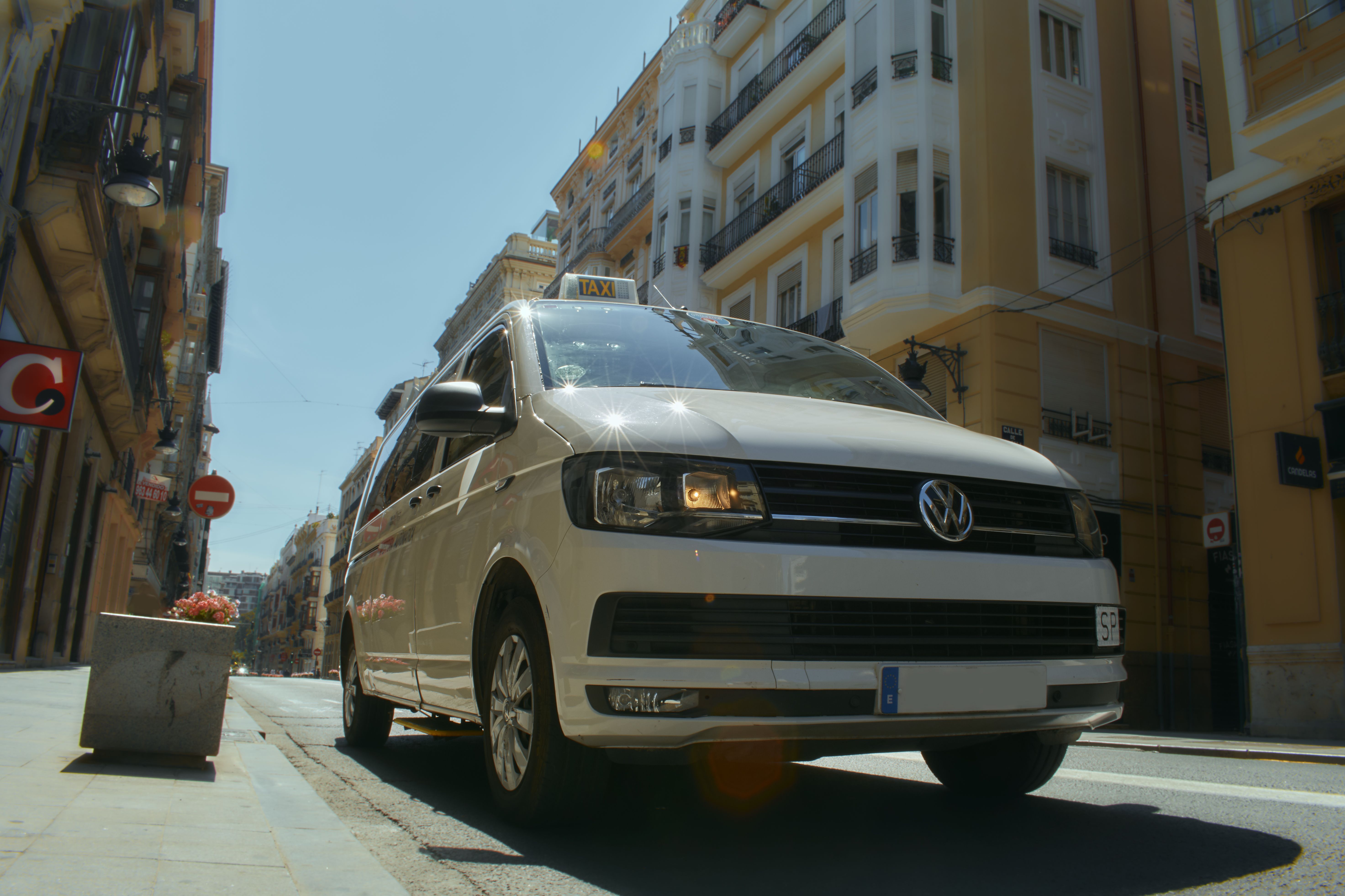 Taxi grande en Valencia