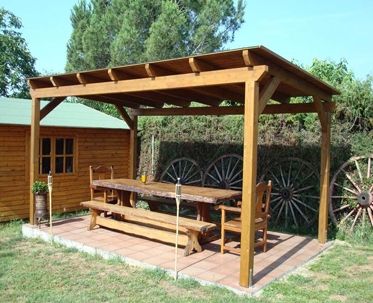 Pérgolas de madera: Servicios de Grupo Lince Pérgolas de madera: Servicios de Grupo Lince