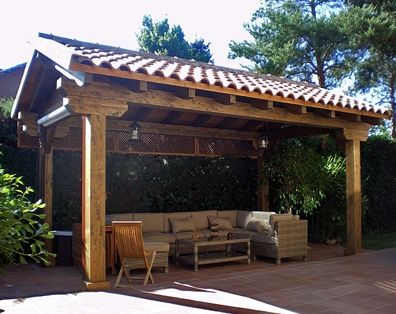 Pérgolas de madera: Servicios de Grupo Lince Pérgolas de madera: Servicios de Grupo Lince