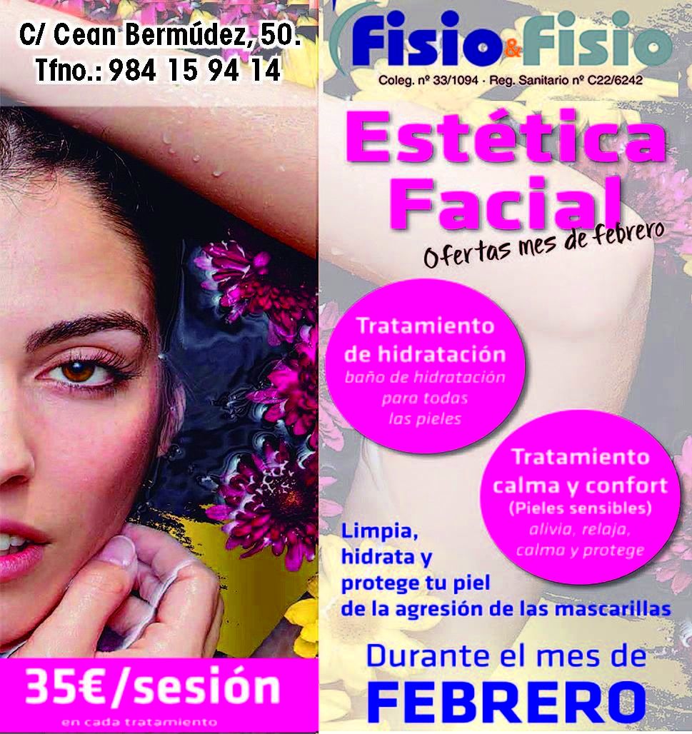 Oferta Estética Facial Febrero: Servicios de Fisio&Fisio
