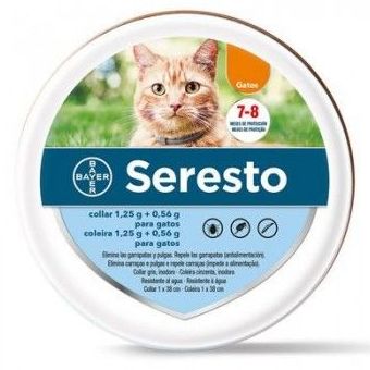 Collar antiparasitario Seresto Bayer gato: Para tu mascota de New Art Can Collar antiparasitario Seresto Bayer gato: Para tu mascota de New Art Can