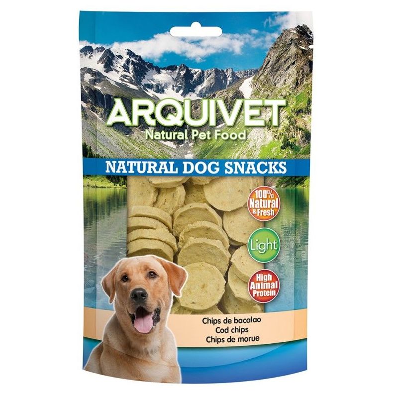 Chips de bacalao 100gr: Para tu mascota de New Art Can Chips de bacalao 100gr: Para tu mascota de New Art Can