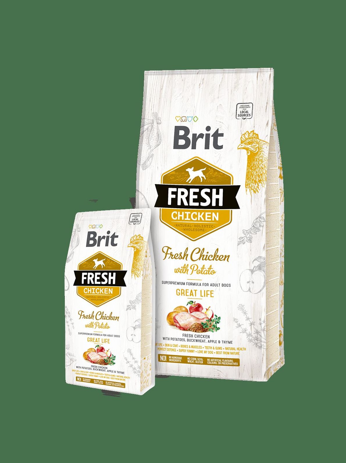 Brit Fresh Adult Pollo y Patata: Para tu mascota de New Art Can Brit Fresh Adult Pollo y Patata: Para tu mascota de New Art Can