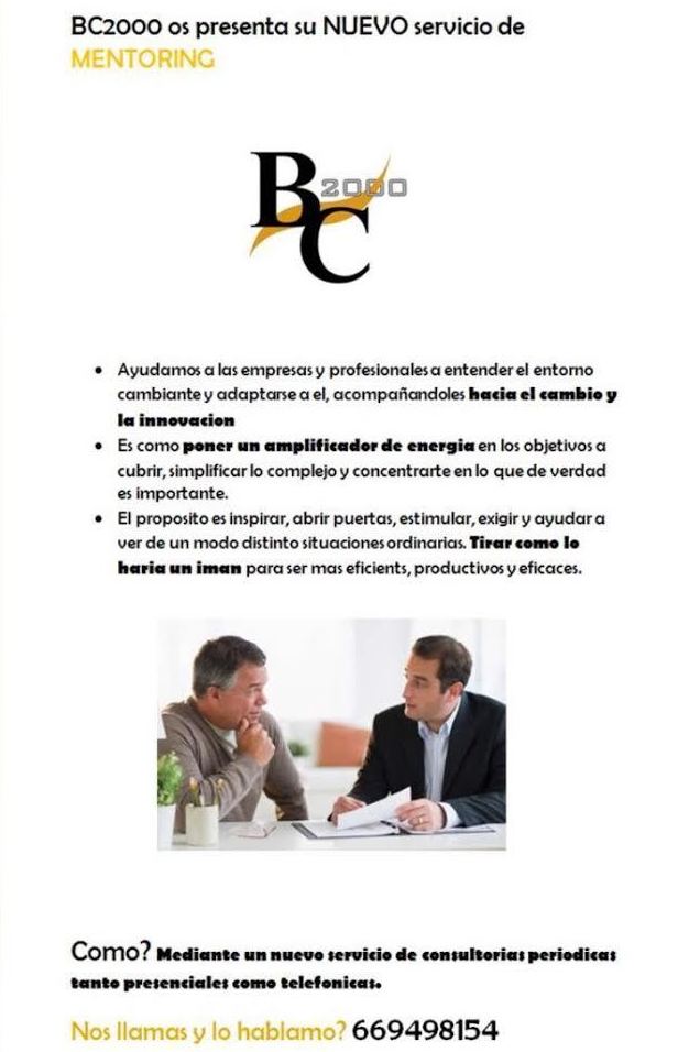 Mentoring : Servicios de BYB Consulting Mentoring : Servicios de BYB Consulting
