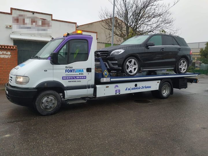 Asistencia en carretera en Ávila