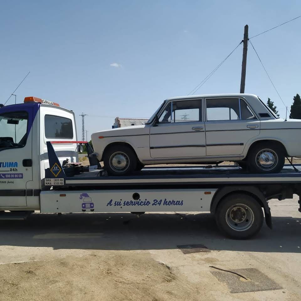 Servicio de grúas en Ávila