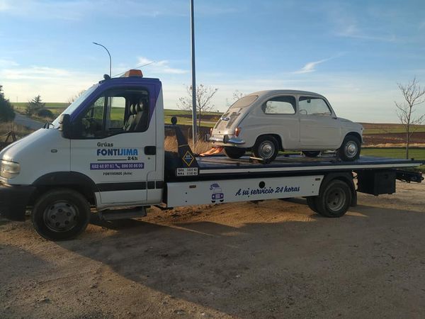 Servicio de grúas en Salamanca