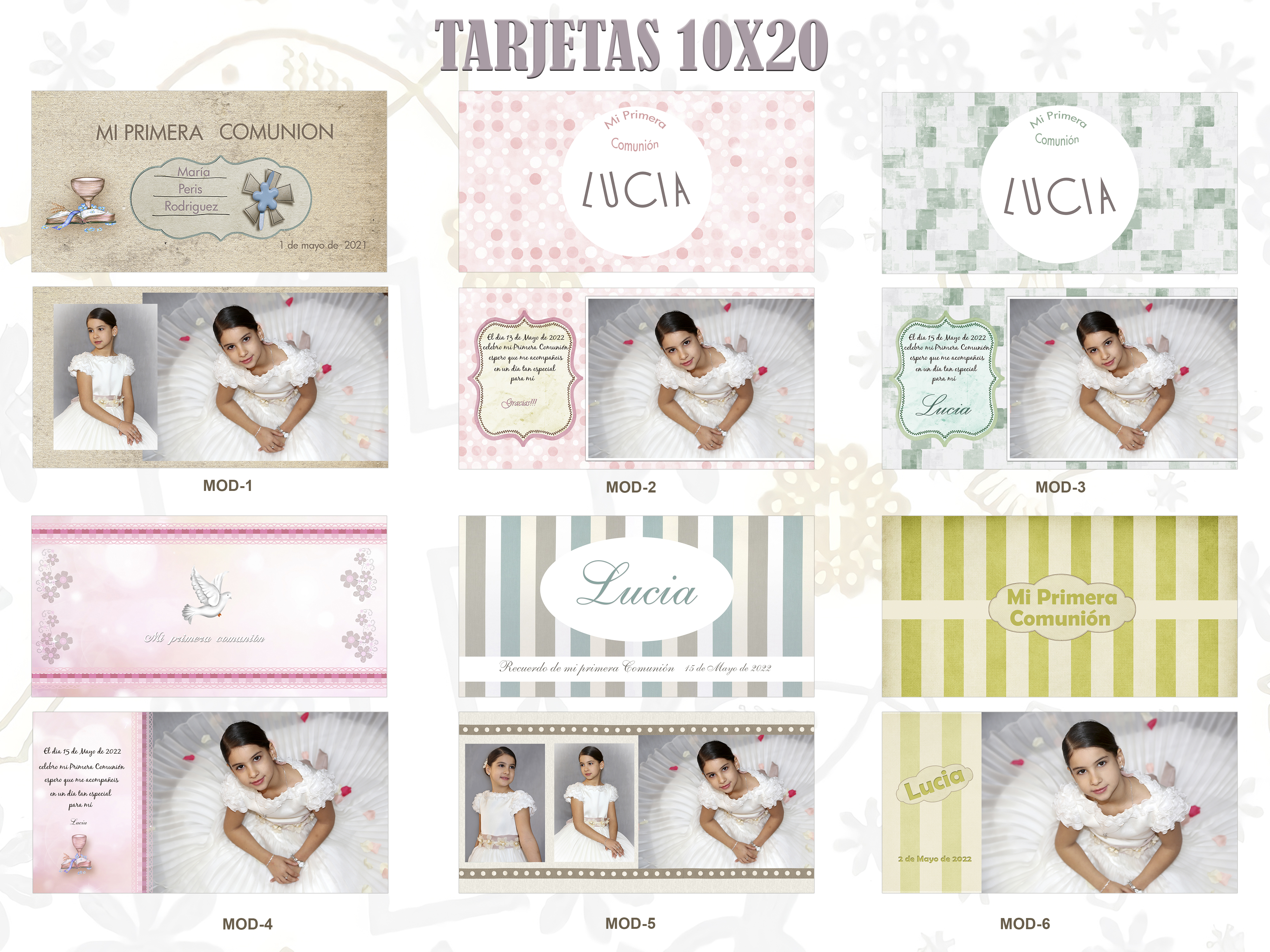 COMUNIONES 2022: Catálogo de Valencia Color