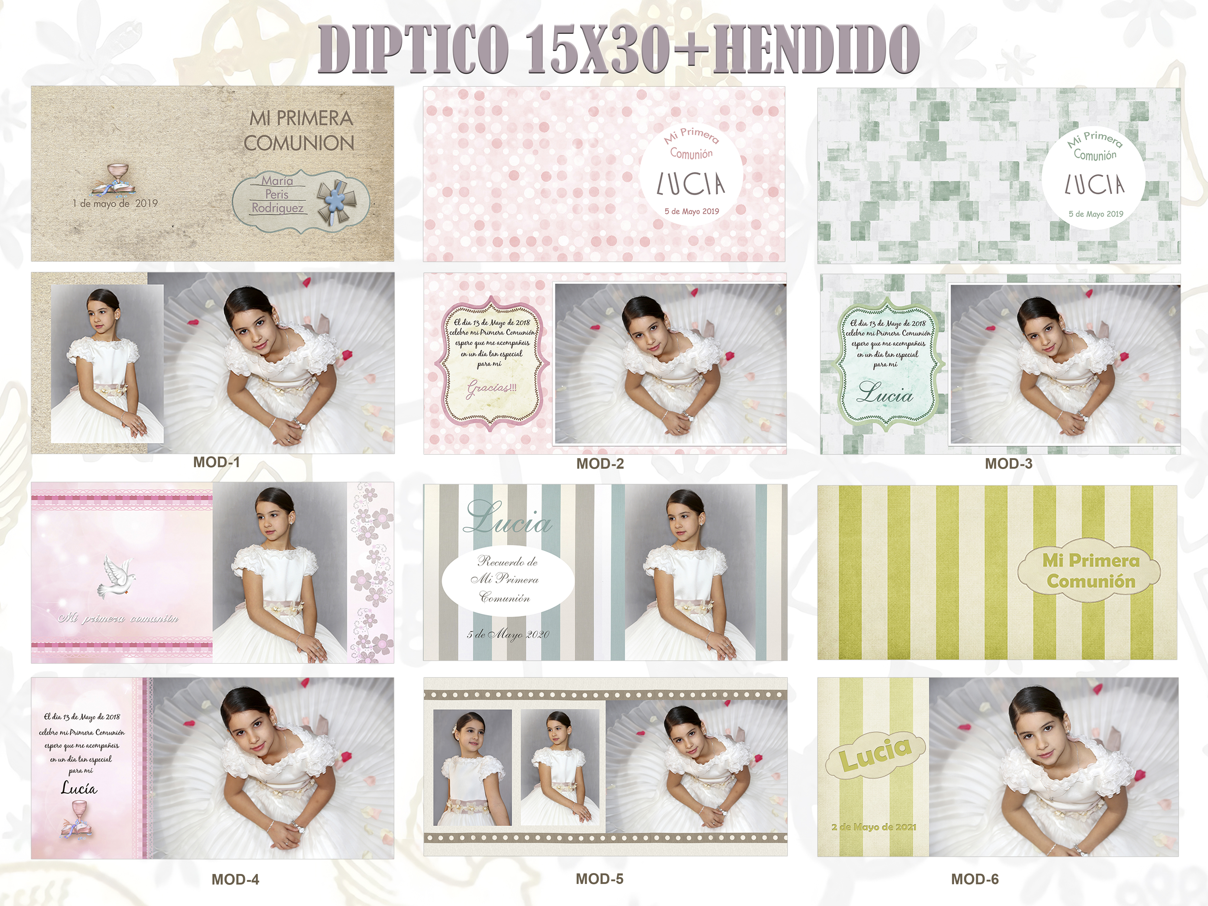 COMUNIONES 2022: Catálogo de Valencia Color