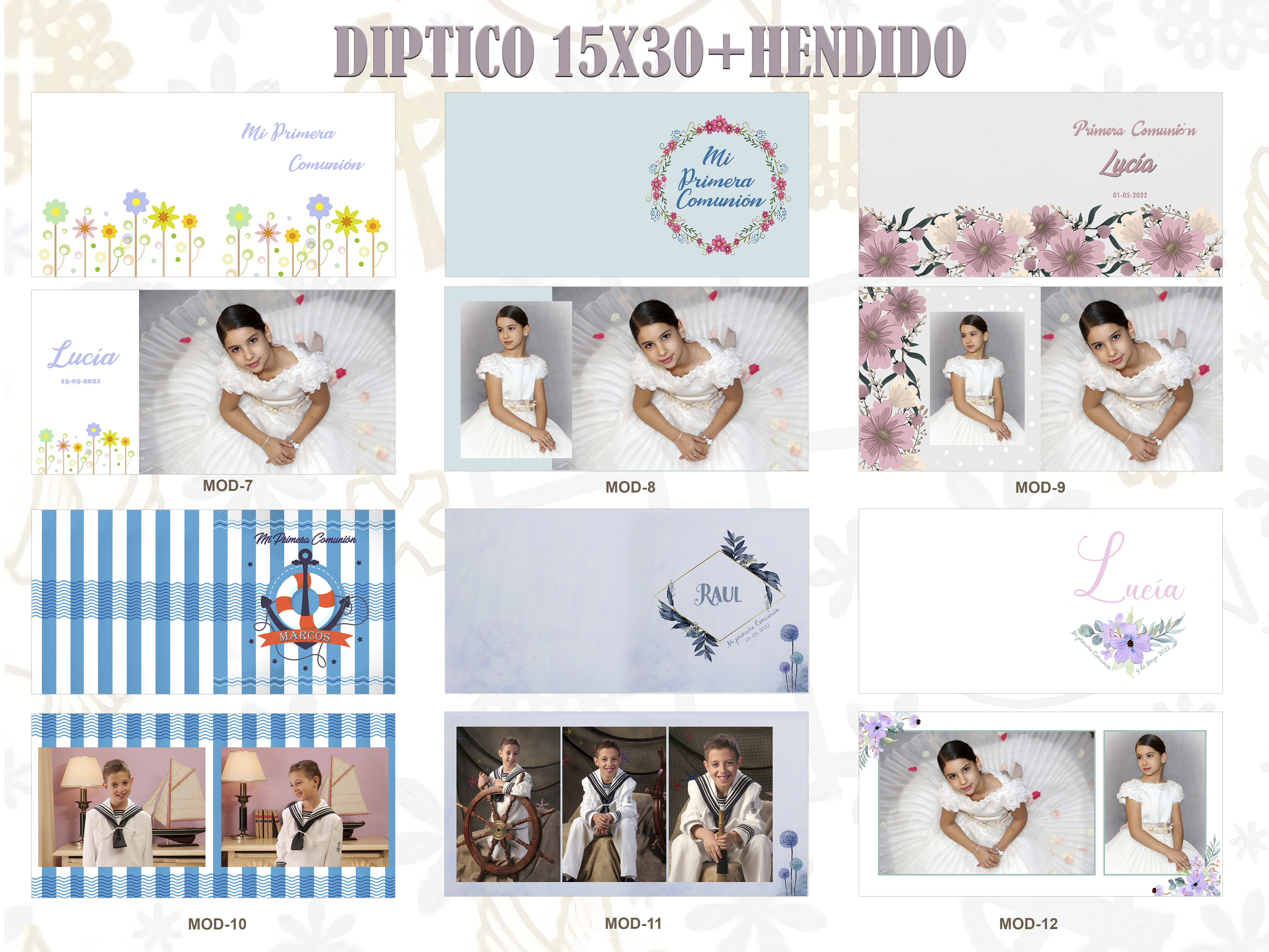 COMUNIONES 2022: Catálogo de Valencia Color