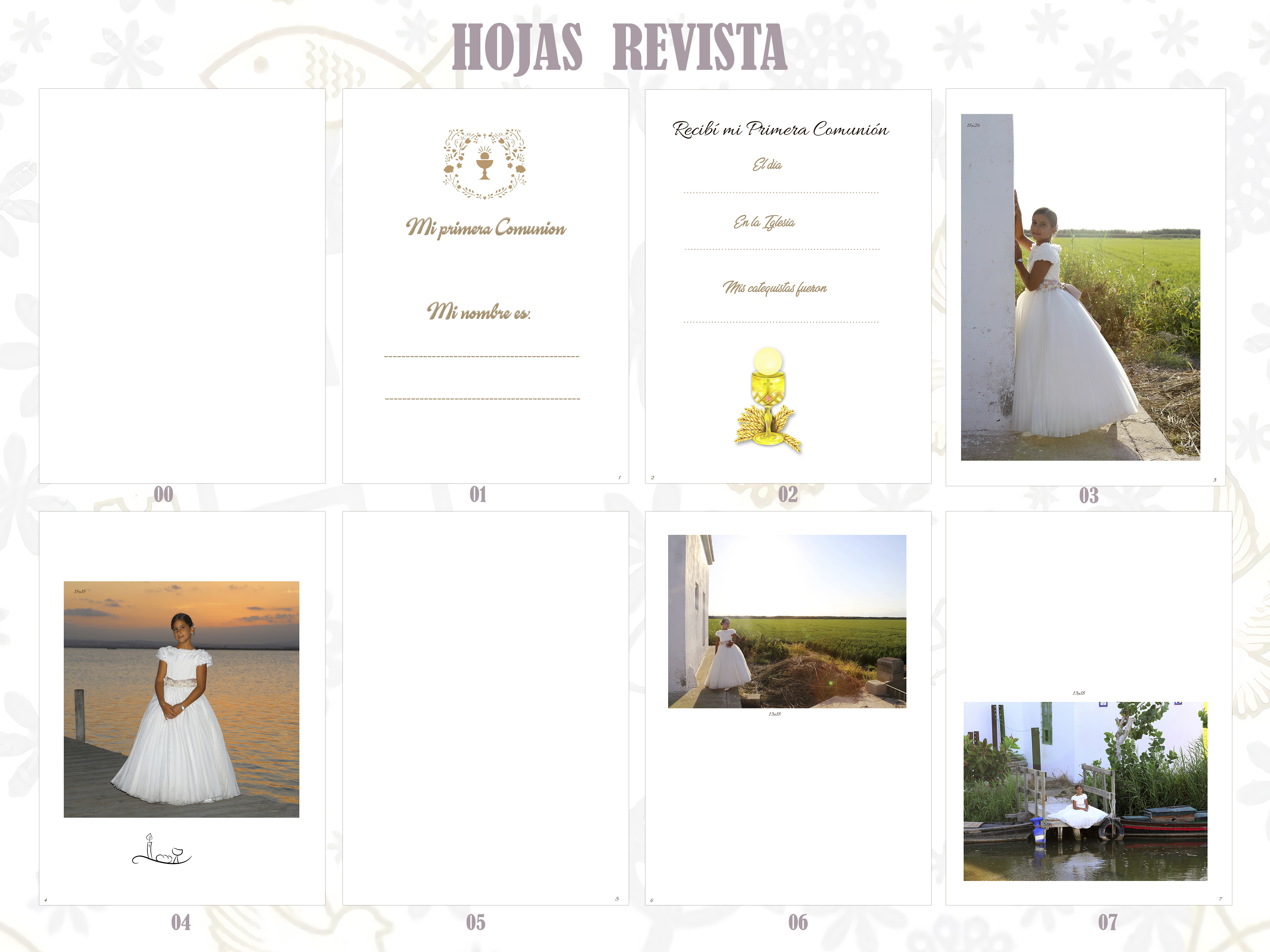 COMUNIONES 2022: Catálogo de Valencia Color